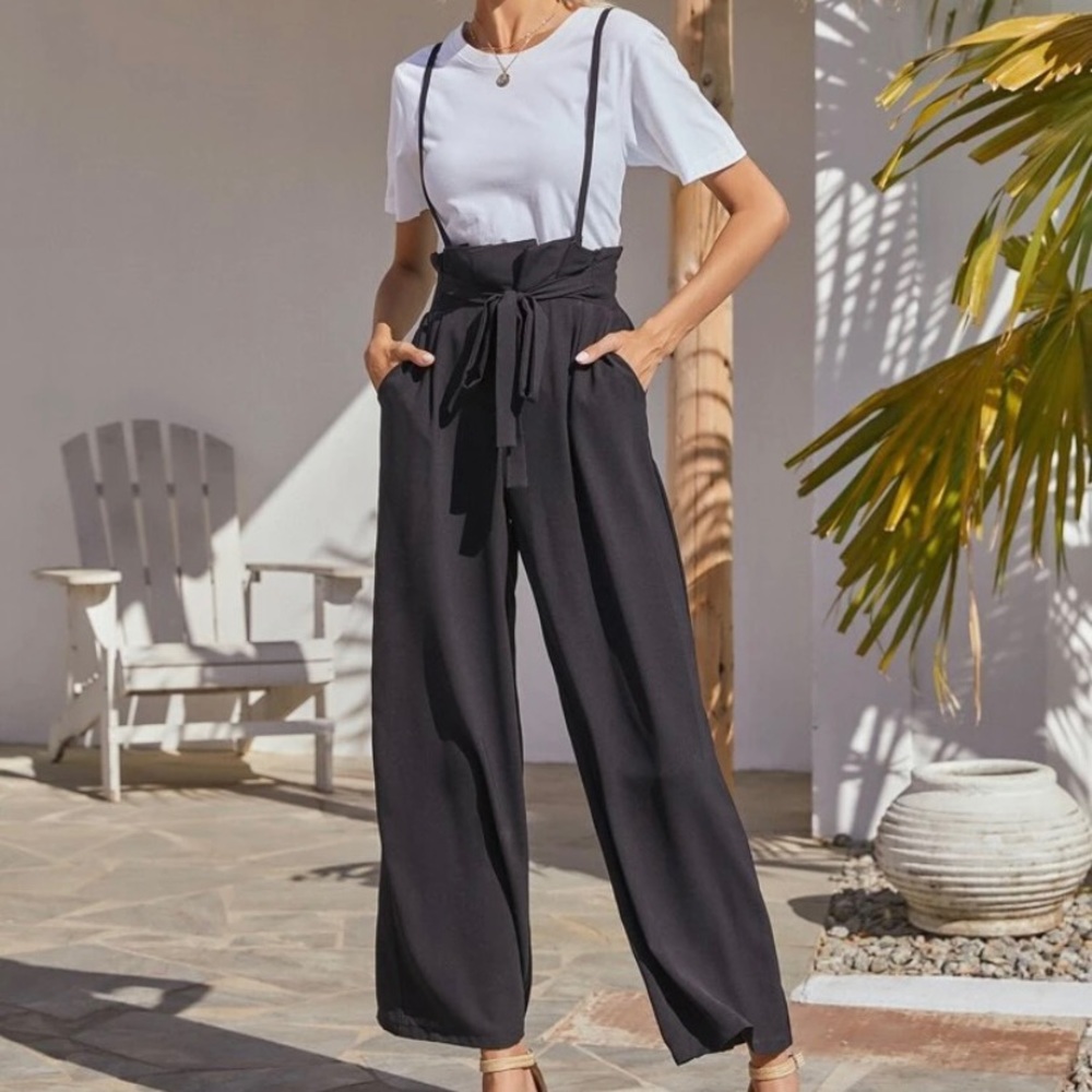 Suspender pants